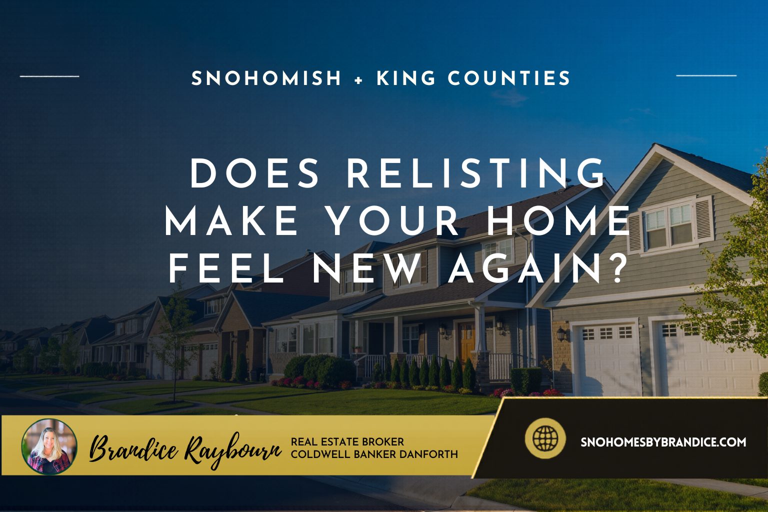 Does canceling and relisting a home reset its marketability?
