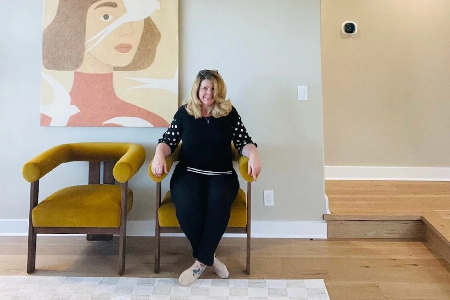 Brandice Raybourn seated in a welcoming interior