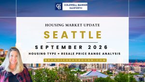 Brandice Raybourn reviewing the September 2026 Seattle housing market report